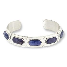 Jay King Gallery Collection Tanzanite 5-Stone Cuff Bracelet