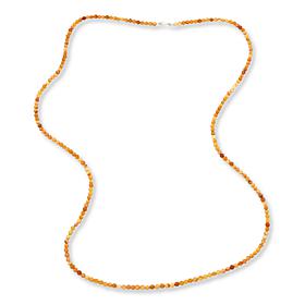 Jay King Honey Butterscotch Chalcedony Quartz 60" Necklace