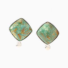 Jay King Sterling Silver Alicia Turquoise Earrings