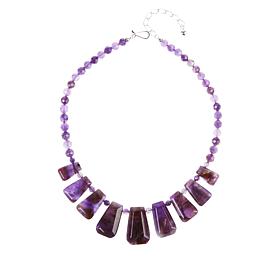 Jay King Sterling Silver Amethyst Necklace