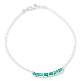 Jay King Sterling Silver Chilean Turquoise Chain Necklace