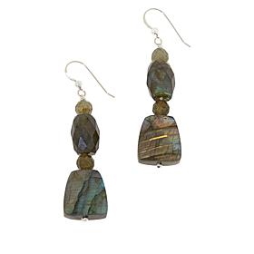 Jay King Sterling Silver Labradorite Drop Earrings