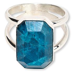 Jay King Sterling Silver Madagascar Blue Apatite Ring