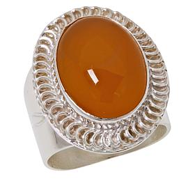 Jay King Sterling Silver Mexican Opal Ring