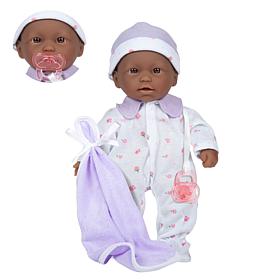 JC Toys La Baby 11" African American Soft Body Baby Doll