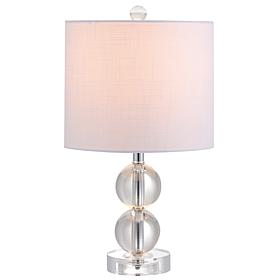 Jonathan Y Brooklyn 17.5"  Crystal LED Table Lamp - Clear