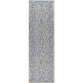 JONATHAN Y Charleston Vintage Filigree Indoor/Outdoor 2' x 10' Runner