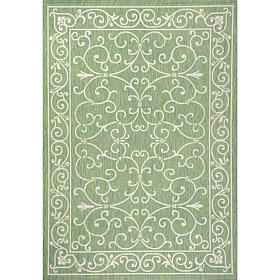 JONATHAN Y Charleston Vintage Filigree Indoor/Outdoor 5' x 8' Rug