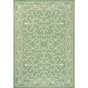 JONATHAN Y Charleston Vintage Filigree Indoor/Outdoor 9' x 12' Rug