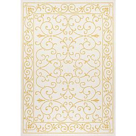 JONATHAN Y Charleston Vintage Filigree Indoor/Outdoor 9' x 12' Rug