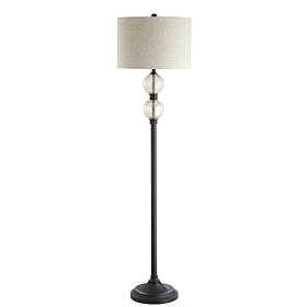 Jonathan Y January 60" LED Floor Lamp, Mercury Glass/ORB