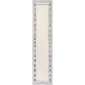 JONATHAN Y Lucia Classic Diamond Border Indoor/Outdoor 2' x 8' Runner