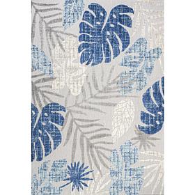 JONATHAN Y Monstera High-Low Indoor/Outdoor 8' x 10' Rug