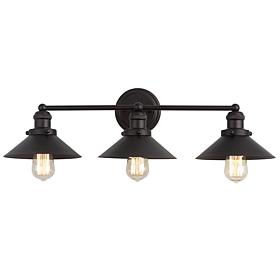 JONATHAN Y Oil Rubbed Bronze July 26.5" 3-light Metal Vanity Light