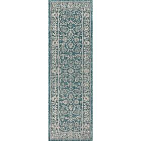 JONATHAN Y Palazzo Vine and Border Indoor/Outdoor 2' x 10' Runner