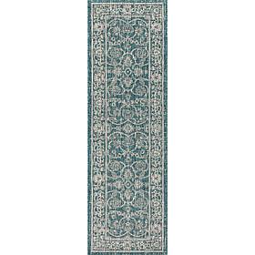 JONATHAN Y Palazzo Vine and Border Indoor/Outdoor 2' x 8' Runner