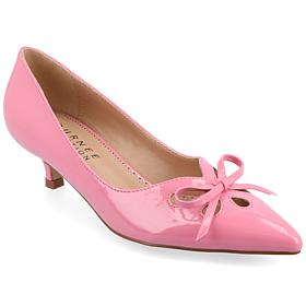 Journee Collection Womens Lutana Wide Width Kitten Heel