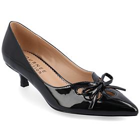 Journee Collection Womens Lutana Wide Width Kitten Heel