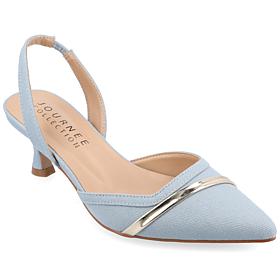 Journee Collection Womens Nellia Wide Width Pump