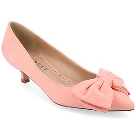 Journee Collection Womens Orana Wide Width Kitten Heel