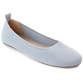 Journee Collection Womens Tru Comfort Foam WD Jersie Foldable Flat