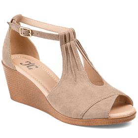Journee Collection Womens Tru Comfort Foam Wide Width Kedzie Wedge