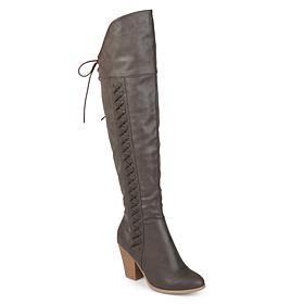 Journee Collection Women's Wide Calf Spritz-P Boot
