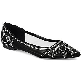 Journee Collection Women's Wide Width Batavia Flat