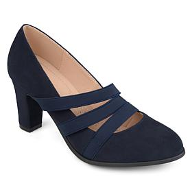 Journee Collection Womens Wide Width Comfort Loren Pump