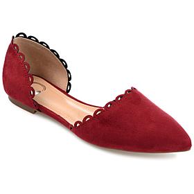 Journee Collection Women's Wide Width Jezlin Flat