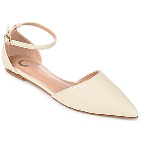 Journee Collection Womens Wide Width Reba Flat