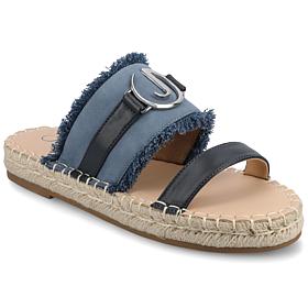 Journee Women's Keelee Slip-On Espadrille Sandals