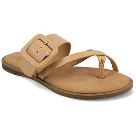 Journee Women's Layra Multi-Strap Flat Sandals