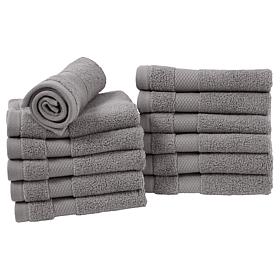 Joy CleanBoss 12-piece Cotton Luxe Face & Body Wash Cloths