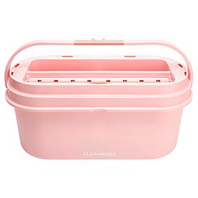 Joy CleanBoss Clean Flat Mop Bucket & Stand w/Antimicrobial 