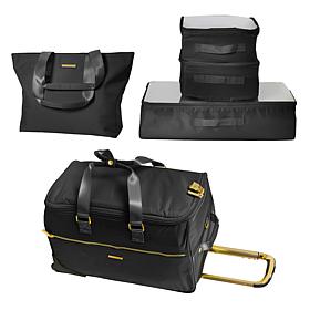 Joy Eco Luxe World Traveler 5pc Light & Chic Luggage Set