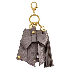 Joy Luxe Leather Glamorous Charms 3-piece Keychain Collection