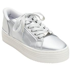Joy Performance Easy-On Easy-Off Leather Platform Comfort Sneakers