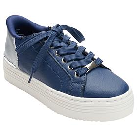 Joy Performance Easy-On Easy-Off Leather Platform Comfort Sneakers
