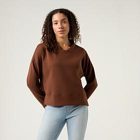 Joy Performance Luxe Buttersoft Comfy Cozy V-Neck