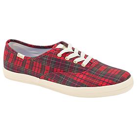 Keds Champion Plaid Lace-Up Sneakers