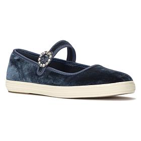 Keds Maisie Velvet Adjustable Mary-Janes