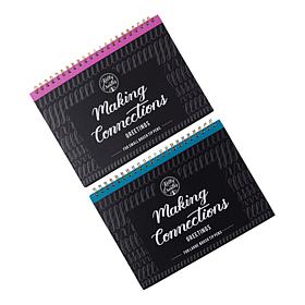 Kelly Creates Brush Lettered Greetings Workbooks Set of 2