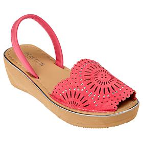 Kenneth Cole Reaction Fine Glass Laser EVA Wedge Sandal