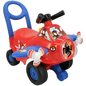Kiddieland Marvel Activity Plane Ride On Spidey Vehicle