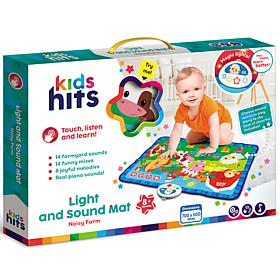 Kids Hits Light and Sound Mat Noisy Farm Musical Activity Floor Pad