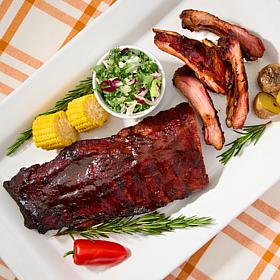 Killer Grillers BBQ 4 lbs. Baby Back Ribs with Tangy Sauce