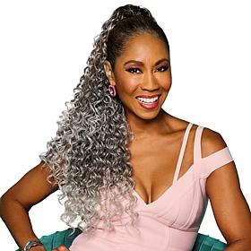 Kim Kimble 27" Glam Curls Textured Pocket Pony