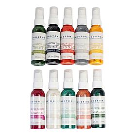 Kingston Crafts Holiday Shimmer Sprays - Set of 10