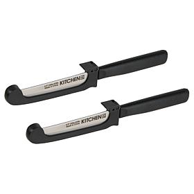 Kitchen HQ 2-pack 3-in-1 Knife, Peeler and Slicer